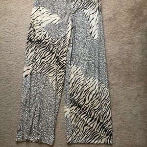 Cheetah print lounge pants